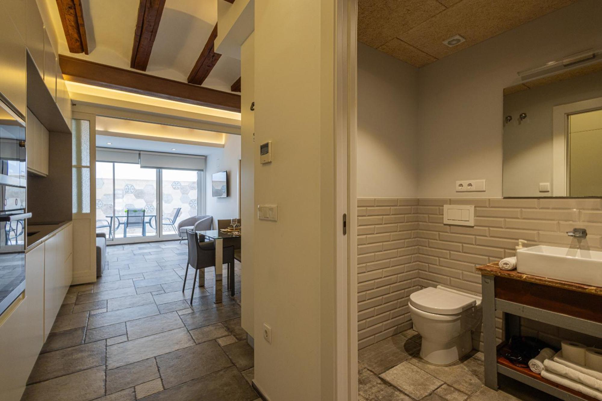 Florit Flats - Center Modern 1br 2bth Terrace Wi-fi Ac Appartamento