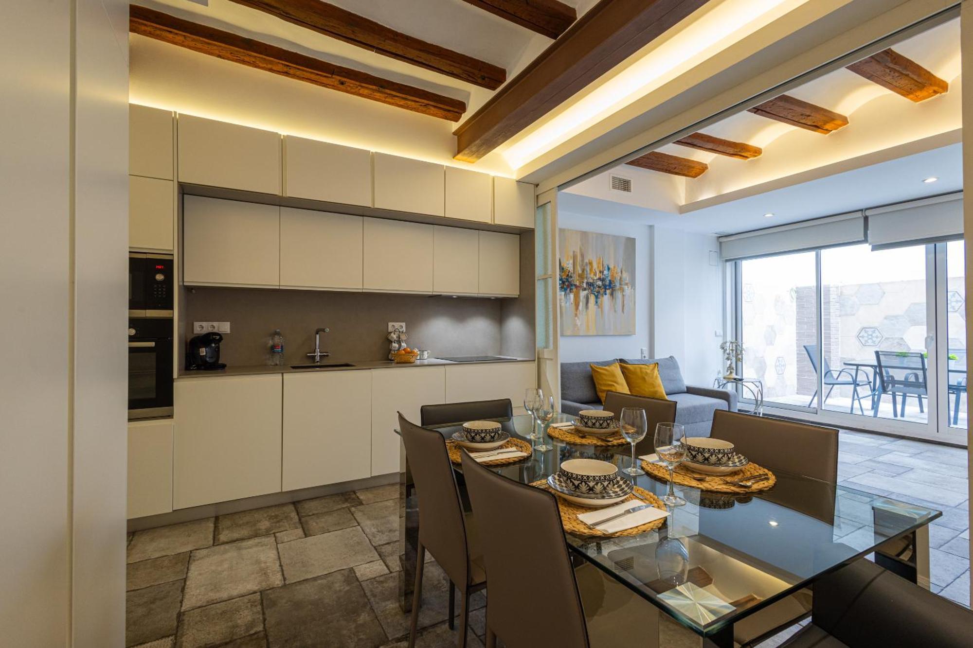 Florit Flats - Center Modern 1br 2bth Terrace Wi-fi Ac Appartamento *